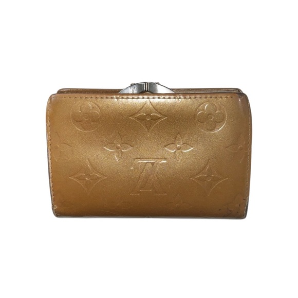 Louis Vuitton Monogram Vernis Leather Kisslock French Purse Wallet - Picture 2 of 16